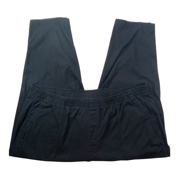Old Navy Women's 3X Straight Comfort Waistband High Rise Black Pull-On Pants - Picture 3 of 16